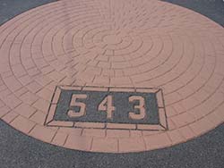 Paved House Number