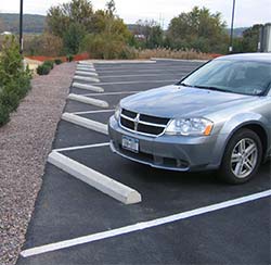 Small Parking Lot Paving