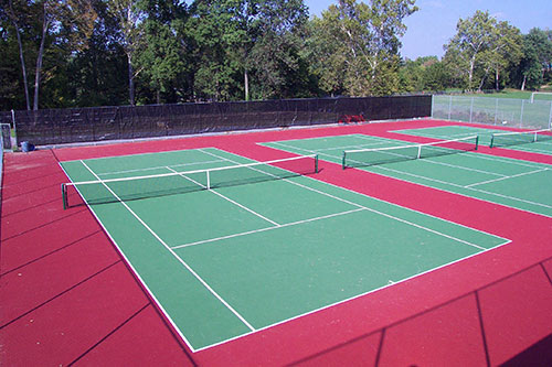 Tennis Court Paving