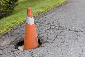 pothole