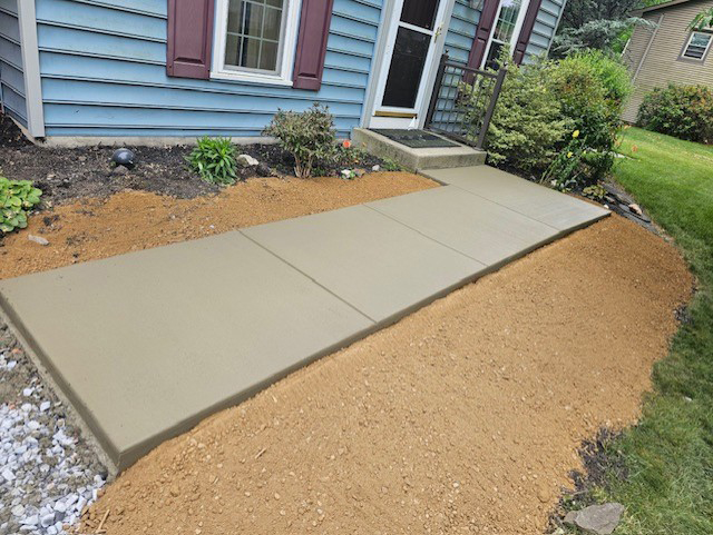 240611 Sidewalk Concrete